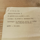 Päämajan käsky, v. 1942, Lääkintäosasto 1