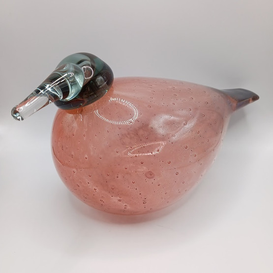 Lasilintu, Helmikana, sign. Oiva Toikka