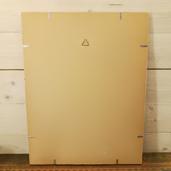 Puupiirros, sign. Tuulikki Pietilä v. 1962