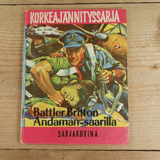 Sarjakuva, Korkeajännitys n:o 15/1962