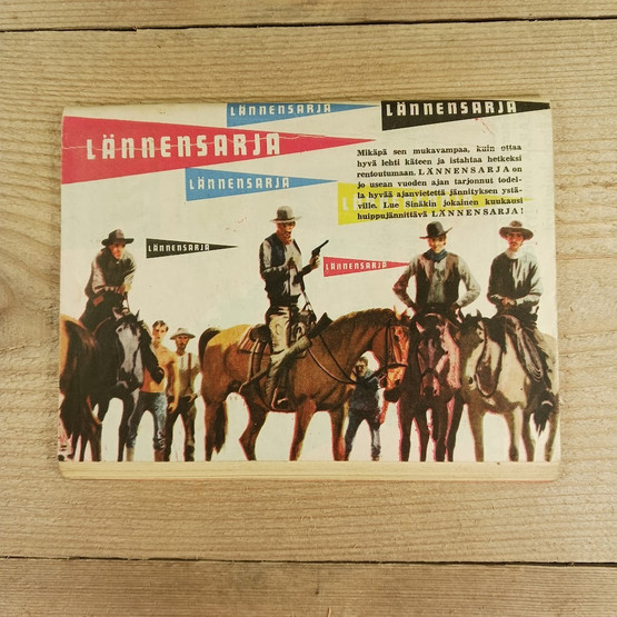 Sarjakuva, Korkeajännitys n:o 15/1962