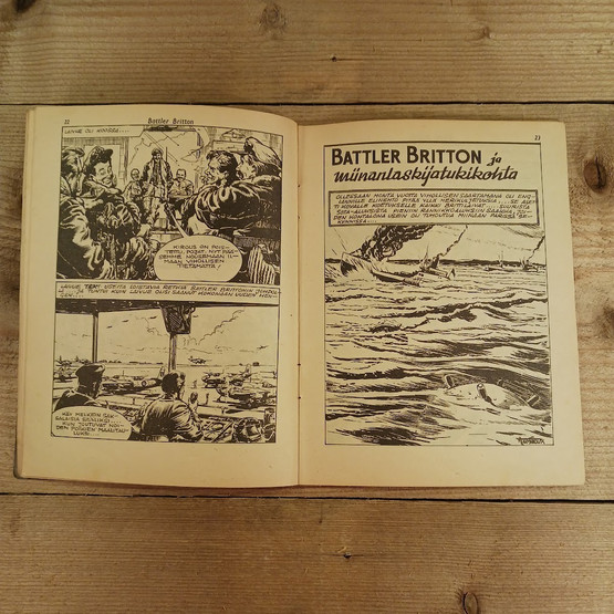 Sarjakuva, Korkeajännitys n:o 2/1961