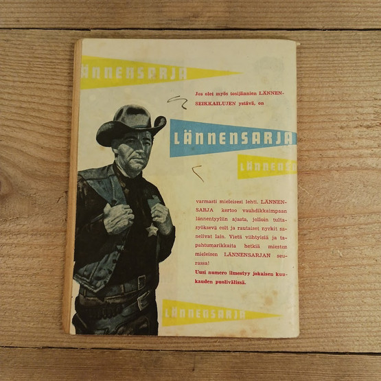 Sarjakuva, Korkeajännitys n:o 8/1962