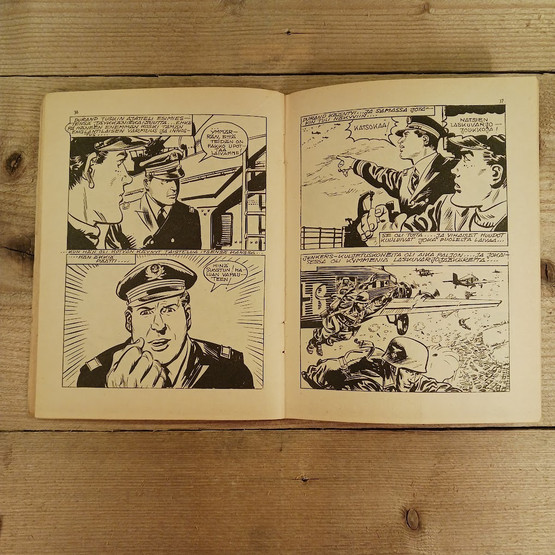 Sarjakuva, Korkeajännitys n:o 8/1962