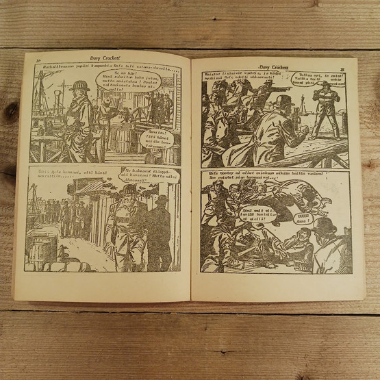Sarjakuva, Davy Crockett n:o 10/1960
