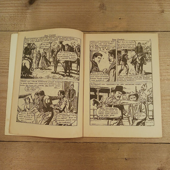 Sarjakuva, Davy Crockett n:o 3/1960