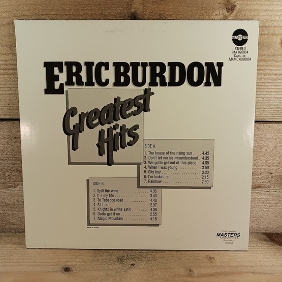 LP-levy, Eric Burdon