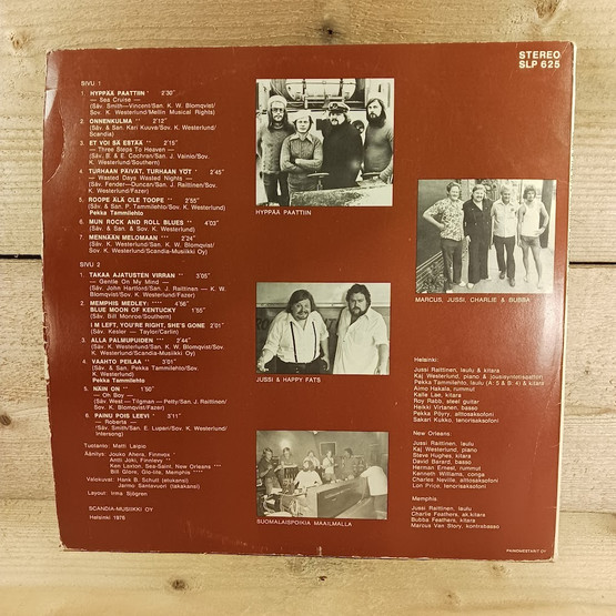 LP-levy, Jussi & The Boys