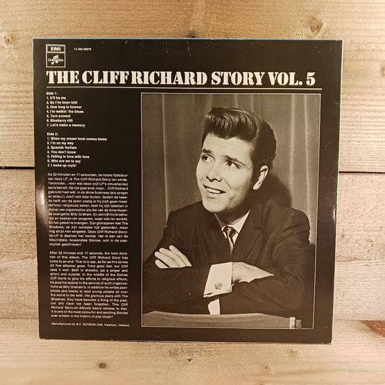 LP-levy, The Cliff Richard Story vol. 5