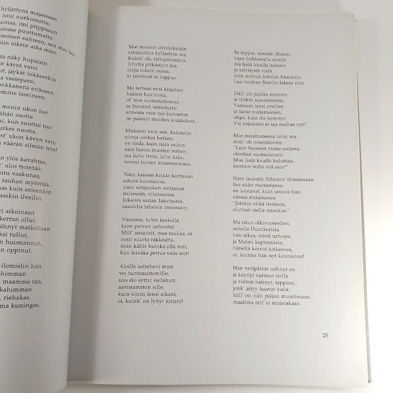 Kirja, Vänrikki Stoolin tarinat