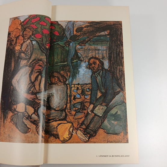 Kirja, Juhlakanteletar, Akseli Gallen-Kallela, Elias Lönnrot