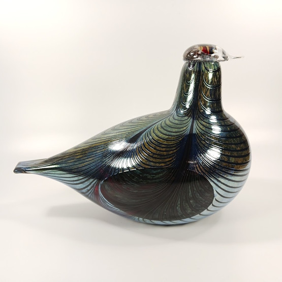 Lasilintu, fasaani, sign. Oiva Toikka