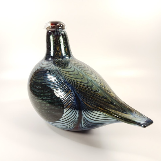 Lasilintu, fasaani, sign. Oiva Toikka