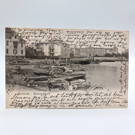 Helsinki-aiheiset vanhat postikortit 4kpl