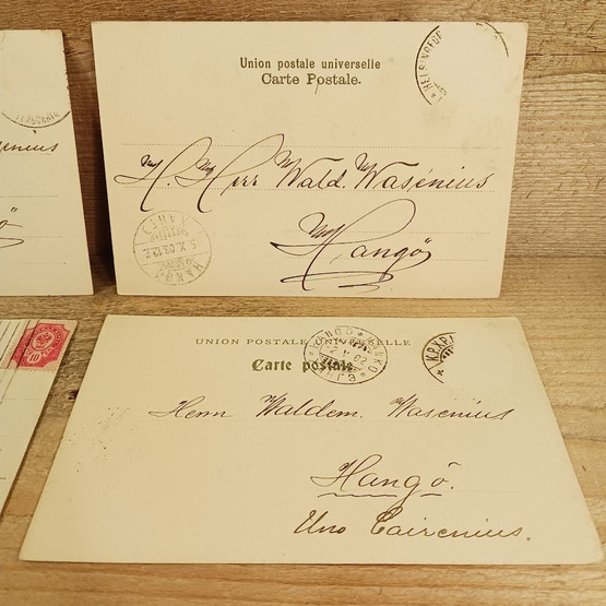 Helsinki-aiheiset vanhat postikortit 4kpl