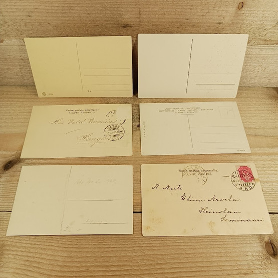 Turku Auransilta, vanhat postikortit 6kpl