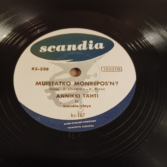 Savikiekko, Scandia, Annikki Tähti