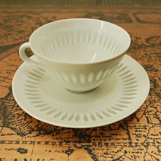 Mokkakuppi, Arabia, riisiposliini, design Friedl Kjellberg