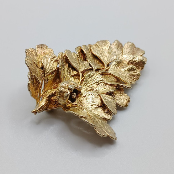 Rintakoru, Flora Danica, hopeaa