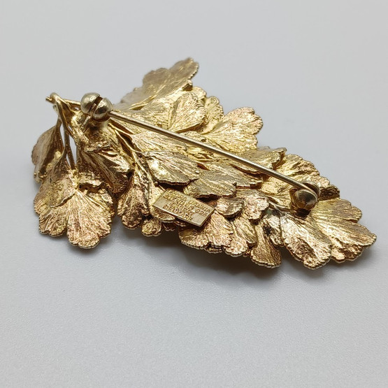 Rintakoru, Flora Danica, hopeaa