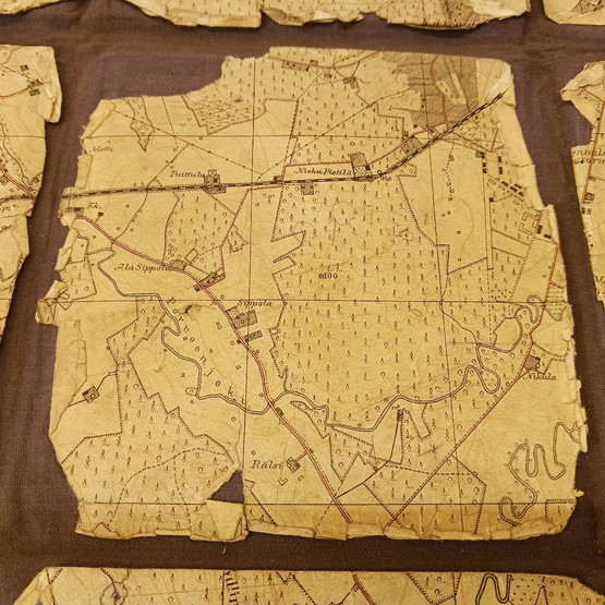 Vanha kartta, Tampereen Rykmentti