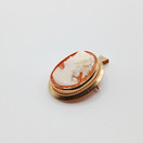 Camee riipus/rintakoru, 14k kultaa