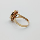 Camee sormus, 14k kultaa
