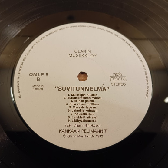 LP-levy, Kankaan Pelimannit