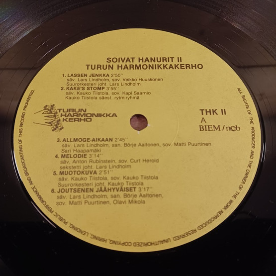 LP-levy, Soivat Hanurit 2