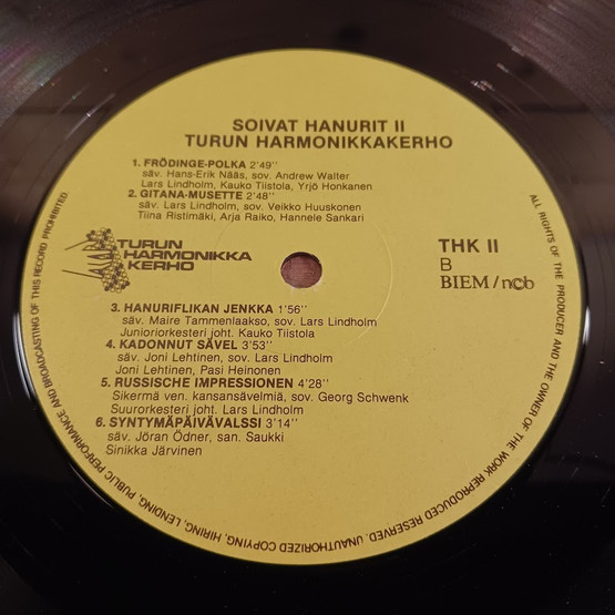 LP-levy, Soivat Hanurit 2