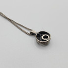 Kaulakoru, hopeaa, design Karl Laine