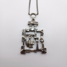 Kaulakoru, hopeaa, design Pentti Sarpaneva