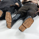 Nukkepariskunta, valmistaja jääkärikapteeni Alex Rounemaa