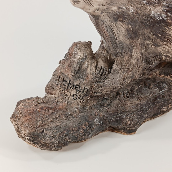 Figuuri, Saukko, sign. Eila Achrén