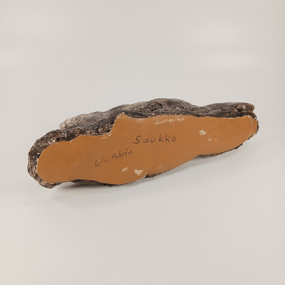 Figuuri, Saukko, sign. Eila Achrén