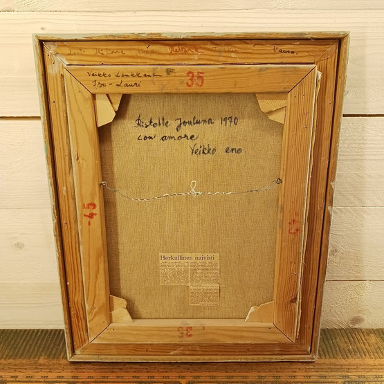 Taulu, Iso-Lauri, sign. Veikko Laukkanen 1967