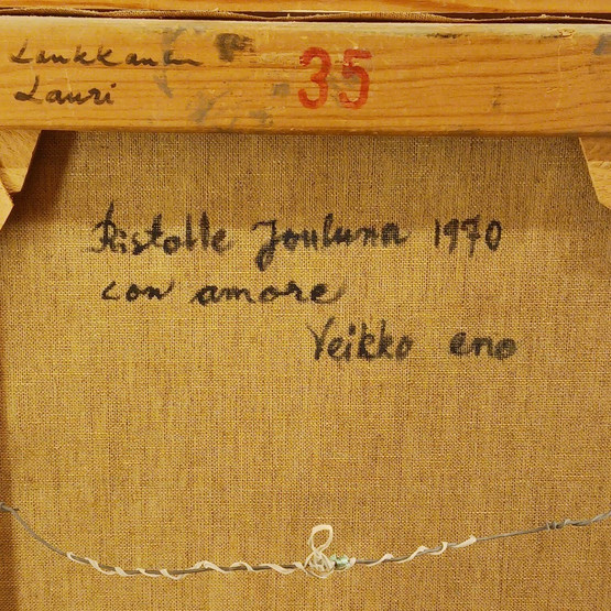 Taulu, Iso-Lauri, sign. Veikko Laukkanen 1967