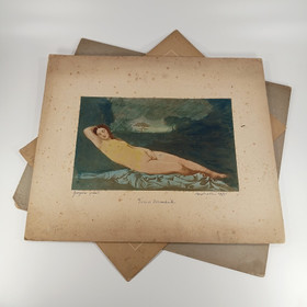 Sigurd Wettenhovi-Aspan signeeraamia vanhoja kuvia 3kpl