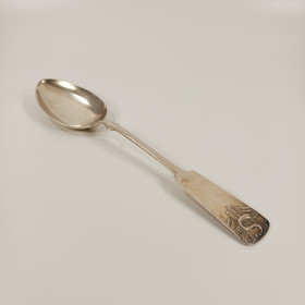 Suojeluskuntalusikka, hopeaa