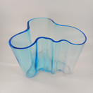 Aalto maljakko, sininen, design Alvar Aalto