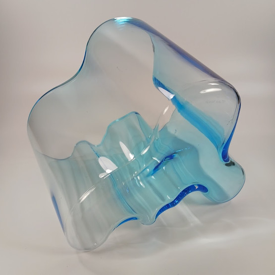 Aalto maljakko, sininen, design Alvar Aalto