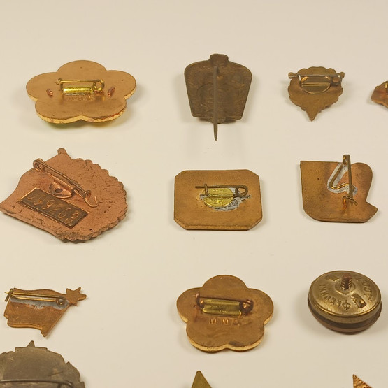 25kpl setti rintamerkkejä ja pinssejä