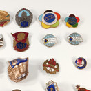 25kpl setti rintamerkkejä ja pinssejä