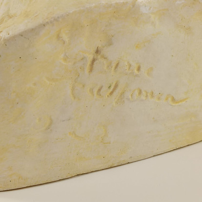 Kipsiveistos, sign. Aarre Aaltonen 1922