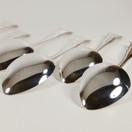 Lusikat 6kpl, Chippendale, hopeaa