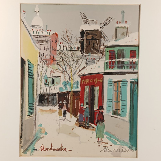 Taulu, Montmartre, Maurice Utrillo