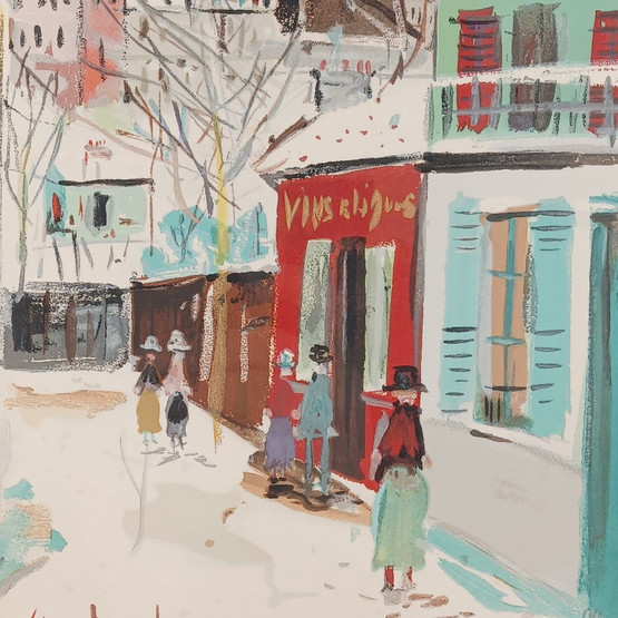 Taulu, Montmartre, Maurice Utrillo