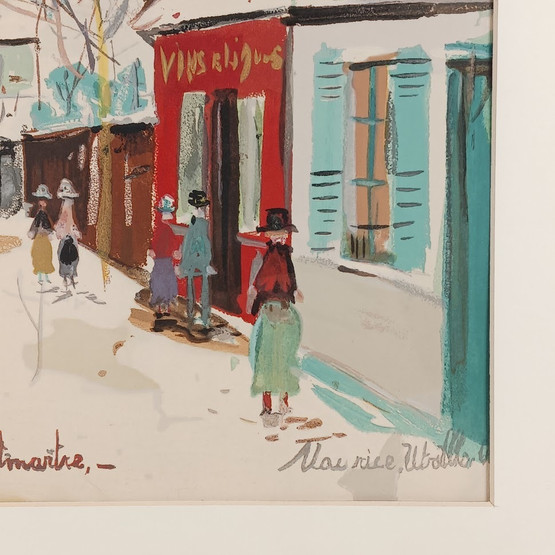 Taulu, Montmartre, Maurice Utrillo