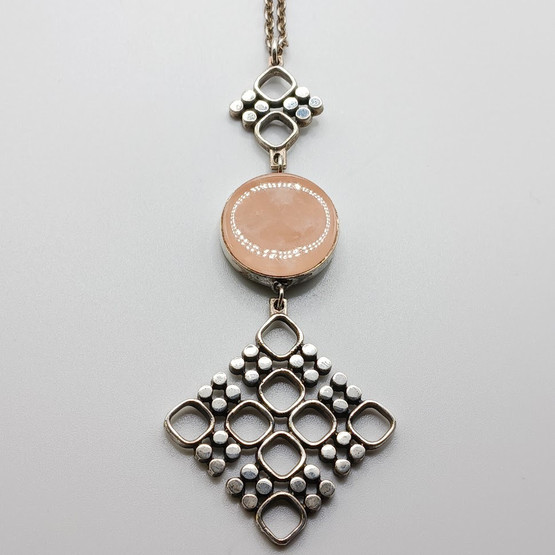 Kaulakoru, hopeaa, design Jorma Laine