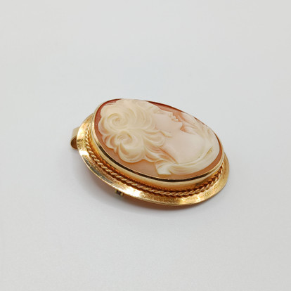 Camee rintakoru, 14k kultaa